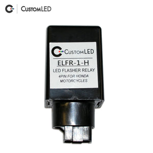ELFR-1-H Electronic LED Flasher Relay 4-Pin Honda