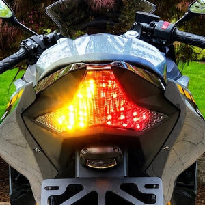 Integrated LED Tail Lights for Motorcycles