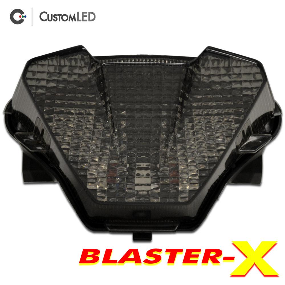 2025-2026 Yamaha MT-03 Blaster-X Integrated LED Tail Light by Custom LED - Smoked Lens