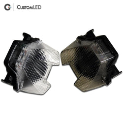 2025-2026 Yamaha MT-03 Blaster-X Integrated LED Tail Light by Custom LED - Clear VS Smoked Lens