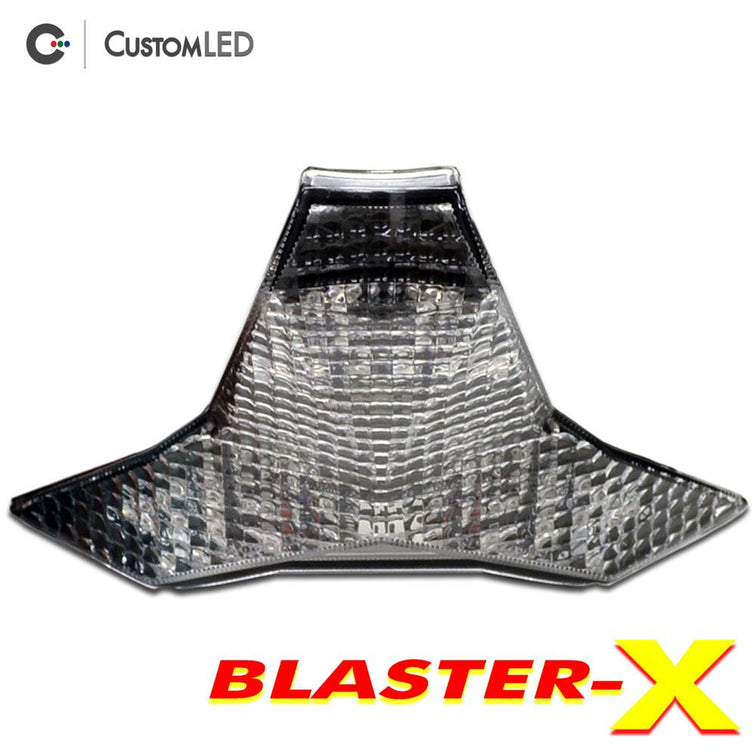 Kawasaki Ninja ZX-4R Blaster-X Integrated LED Tail Light for years 2023, 2024 & 2025 - Clear Lens