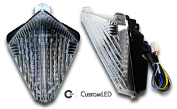 Yamaha YZF-R1 Blaster-X Integrated LED Tail Light for years 2007 2008 by Custom LED