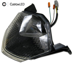 Kawasaki Ninja ZX-6R Blaster-X Integrated LED Tail Light for years 2009 2010 2011 2012 by Custom LED