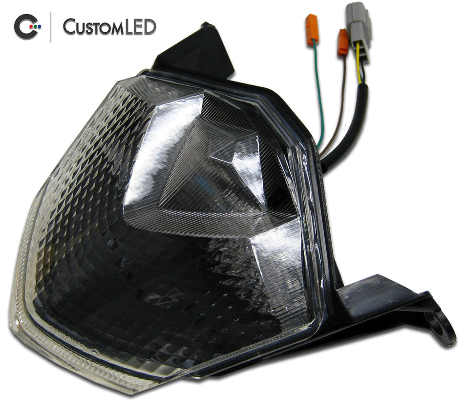 Kawasaki Ninja ZX-10R Blaster-X Integrated LED Tail Light for years 2008 2009 2010 by Custom LED