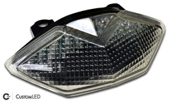 Kawasaki Versys Blaster-X Integrated LED Tail Light for years 2010-2021 by Custom LED - Clear Lens