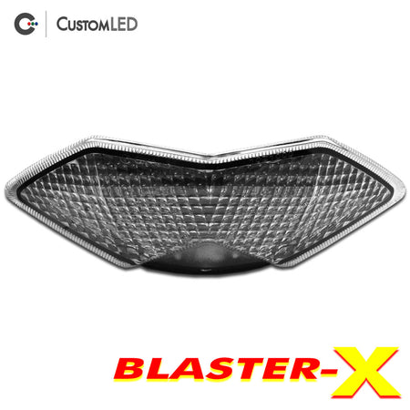 Kawasaki Z1000 Blaster-X Integrated LED Tail Light for years 2010 2011 2012 2013 by Custom LED - Clear Lens