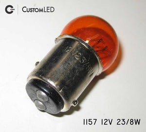 1157 Automotive Amber Turn Signal Bulb (pair)