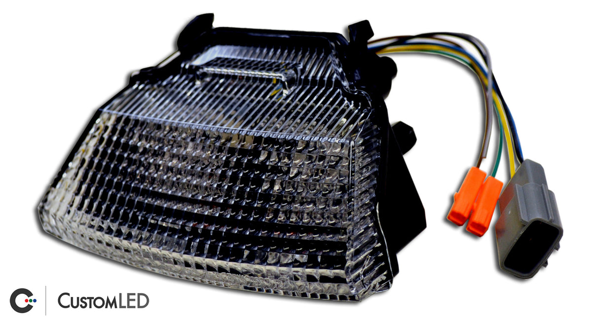 Kawasaki Ninja ZX-10R Blaster-X Integrated LED Tail Light for years 2011 2012 2013 2014 2015 by Custom LED