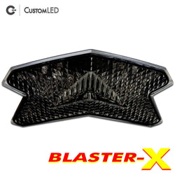 Kawasaki Z125 PRO Blaster-X Integrated LED Tail Light for years 2017-2026 - Smoked Lens