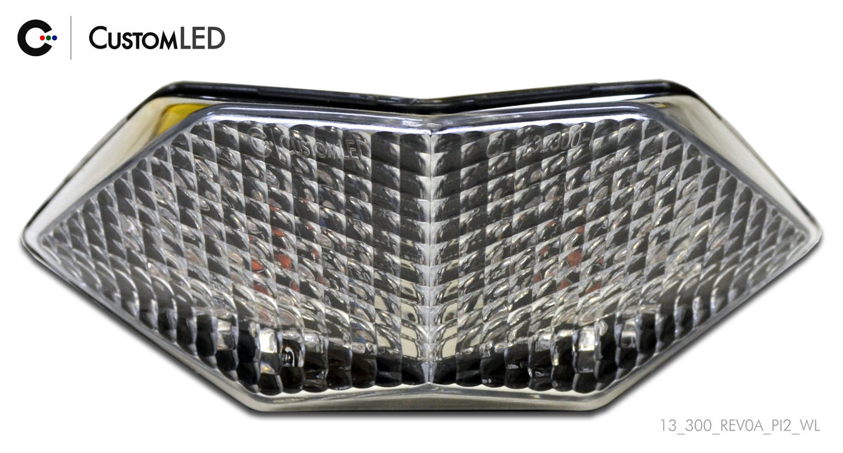 Kawasaki Z250 ER250 Blaster-X Integrated LED Tail Light for years 2013 2014 2015 2016 2017 by Custom LED