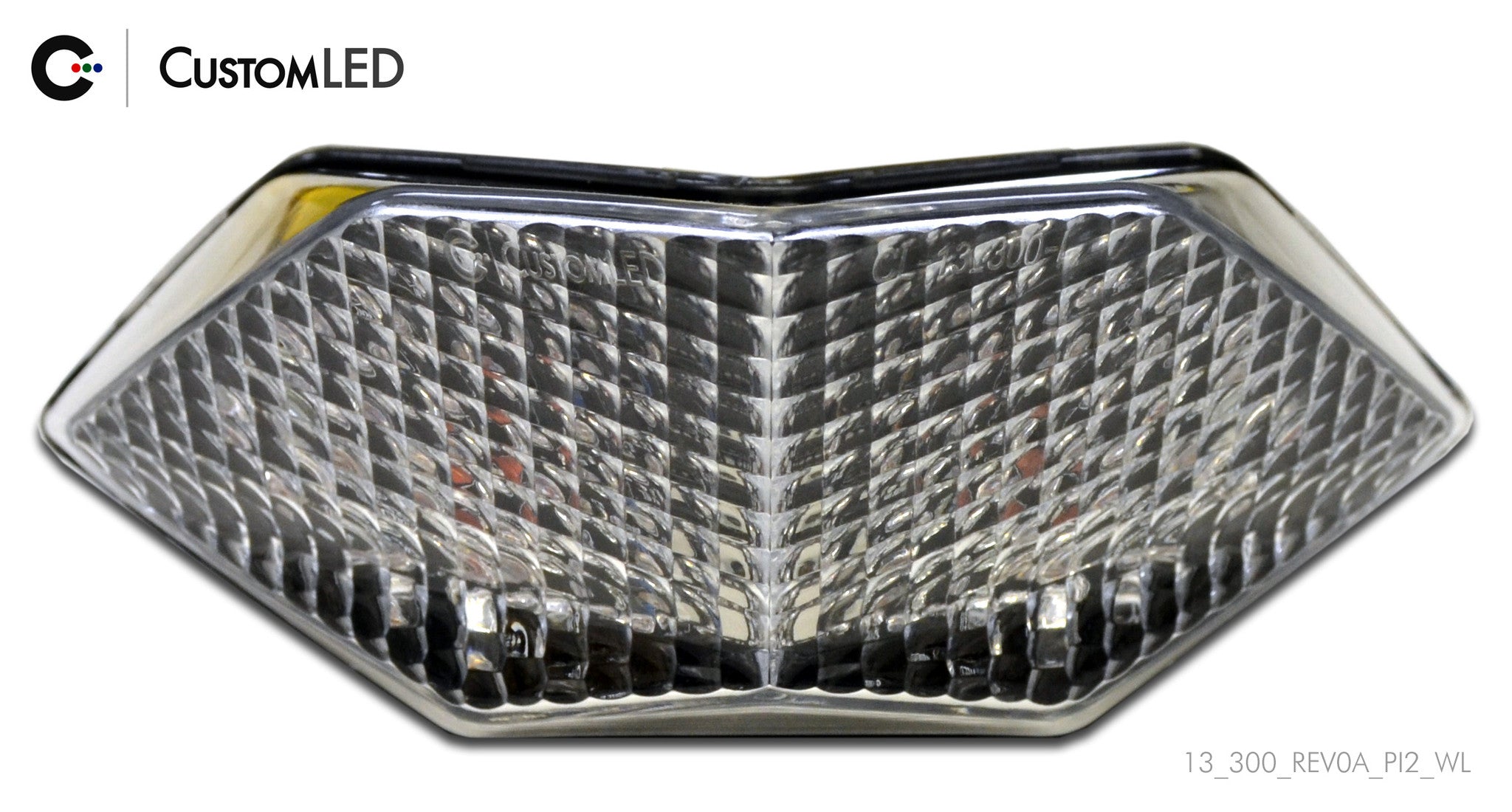 Kawasaki Z250 ER250 Blaster-X Integrated LED Tail Light for years 2013 2014 2015 2016 2017 by Custom LED