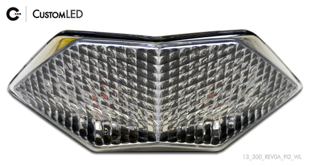 Kawasaki Z250 ER250 Blaster-X Integrated LED Tail Light for years 2013 2014 2015 2016 2017 by Custom LED