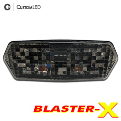 2014-2026 Grom Blaster-X Integrated LED Tail Light by Custom LED - Smoked Lens