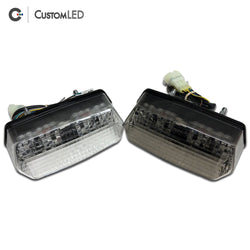 2014-2026 Grom Blaster-X Integrated LED Tail Light by Custom LED - Clear VS Smoked Lens