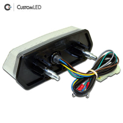 2014-2026 Grom Blaster-X Integrated LED Tail Light by Custom LED - Clear Lens
