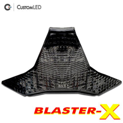 Kawasaki Z400 Blaster-X Integrated LED Tail Light for years 2019-2023 - Smoked Lens