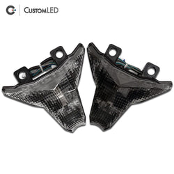 Kawasaki Z1000 Blaster-X Integrated LED Tail Light for years 2014-2016 - Clear VS Smoked Lens