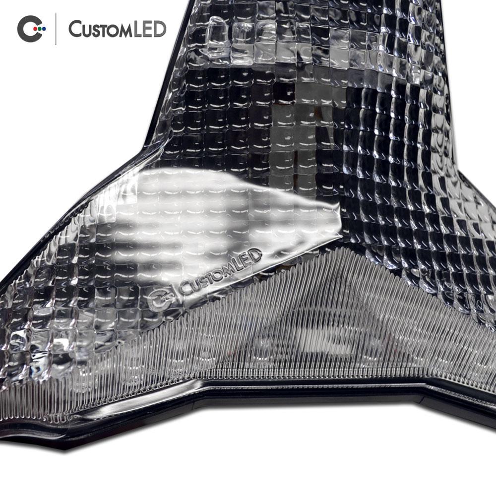 Kawasaki ZX-10RR Blaster-X Integrated LED Tail Light for years 2021, 2022, 2023, 2024, 2025 & 2026 - Clear Lens