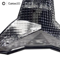 Kawasaki Z400 Blaster-X Integrated LED Tail Light for years 2019-2023 - Clear Lens