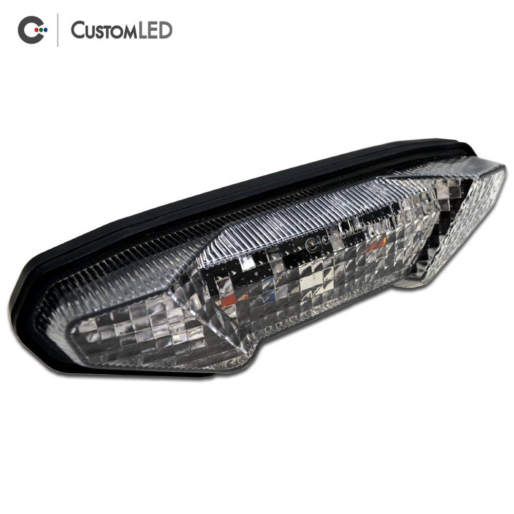 2014-2016 Yamaha FZ-09 Blaster-X Integrated LED Tail Light - Clear Lens