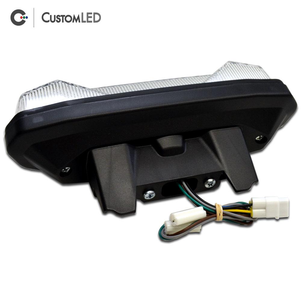 2014-2016 Yamaha FZ-09 Blaster-X Integrated LED Tail Light - Clear Lens