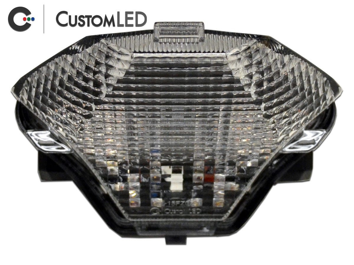 Yamaha YZF-R3 Blaster-X Integrated LED Tail Light for years 2015-2024 - Clear Lens