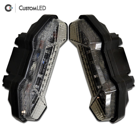 2016-2021 Yamaha MT-10 Blaster-X Integrated LED Tail Light - Clear VS Smoked Lens