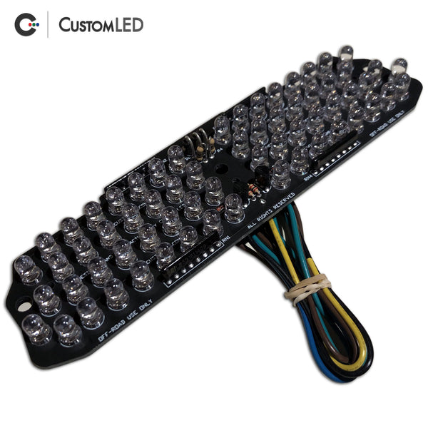 Suzuki Boulevard M50 Integrated LED Tail Light Retrofit Kit for years 2005 2006 2007 2008 2009 by Custom LED