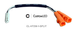Honda OEM Turn Signal Y-Splitter Connectors, 2-Wire (pair)