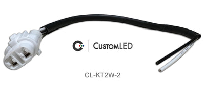 Kawasaki OEM Turn Signal Connectors, 2-Wire (pair) Type 2