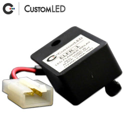 ELFR-1 Electronic LED Flasher Relay for Motorcycle LED Blinkers - OEM Connector
