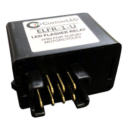ELFR-1-U Electronic LED Flasher Relay 7-Pin Suzuki