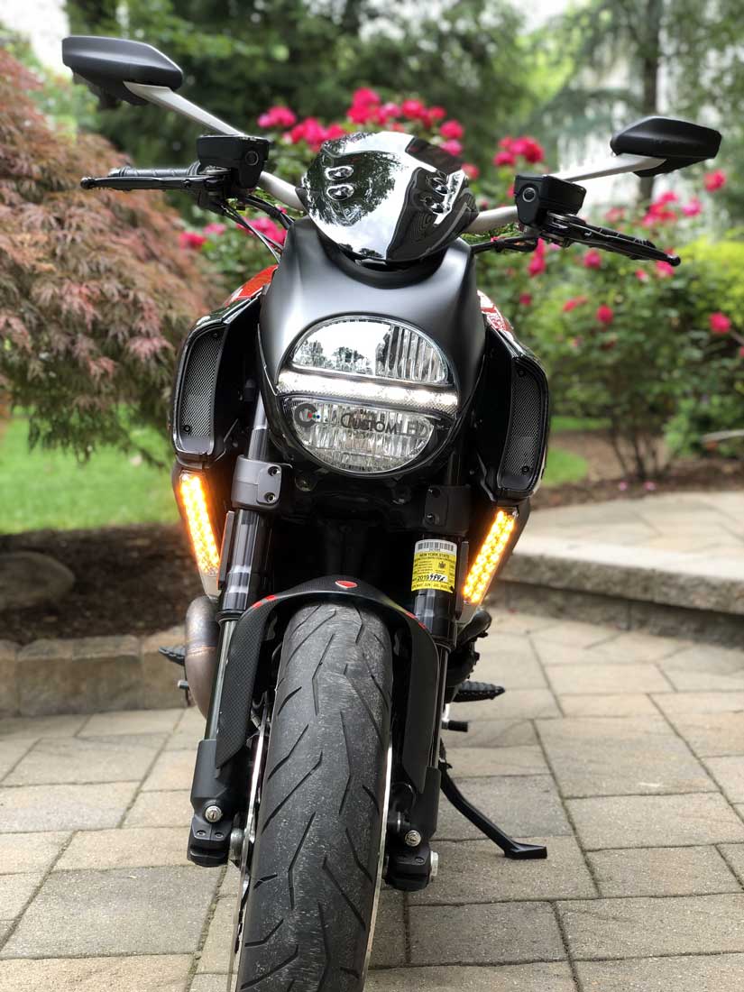 Blinker Genie DRL - Pre-Wired 11-13 Ducati Diavel