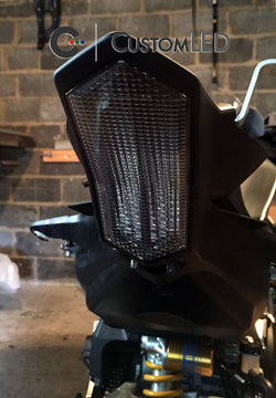 Yamaha YZF-R7 Blaster-X Integrated LED Tail Light for year 2022-2026 by Custom LED - Clear Lens