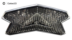 Kawasaki Ninja ZX-6R Blaster-X Integrated LED Tail Light for years 2013-2018 - Clear Lens