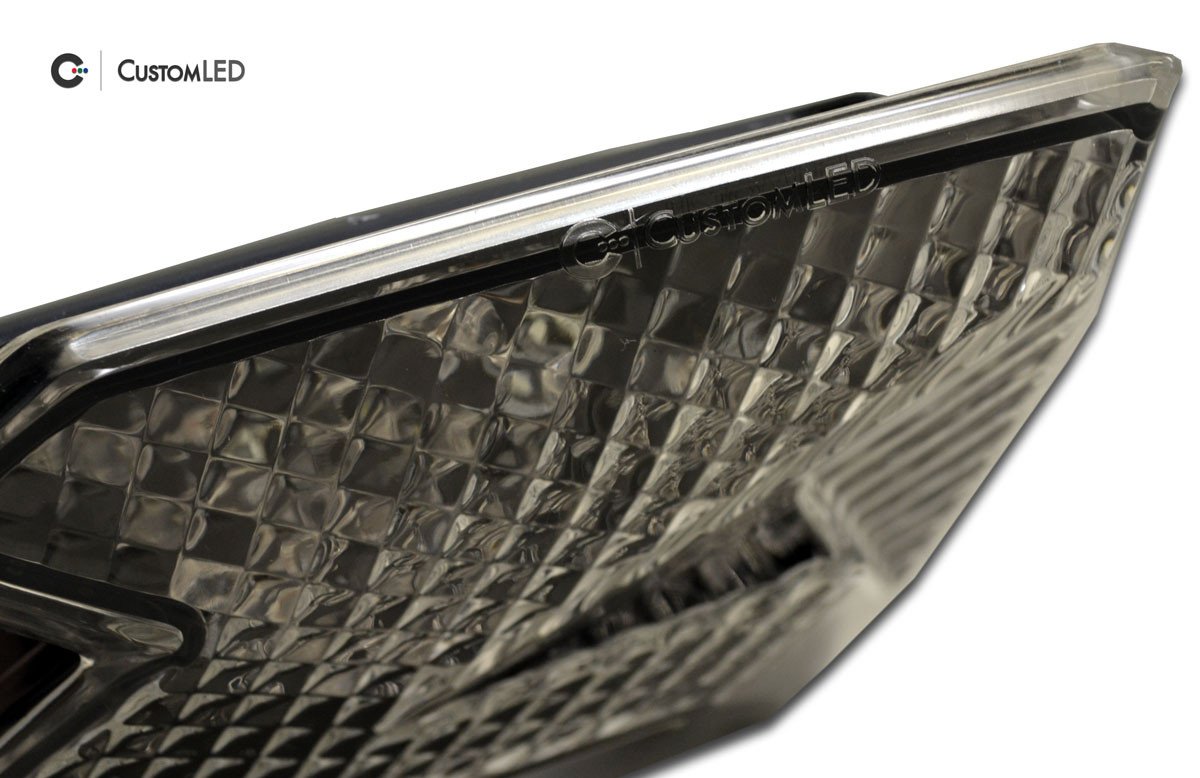 Kawasaki Z125 PRO Blaster-X Integrated LED Tail Light for years 2017-2026 - Clear Lens