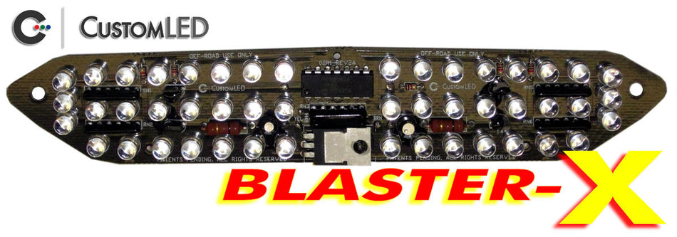 Yamaha YZF-R1 Blaster-X Integrated LED Tail Light Retrofit Kit for years 2002 2003 by Custom LED